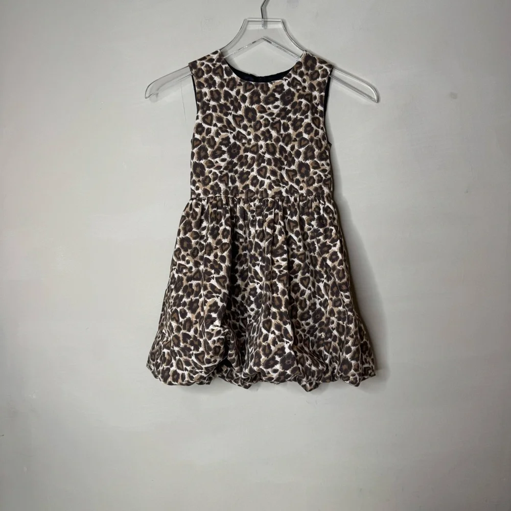 The children’s place Leopard Print Sleeveless dress size 6X/7